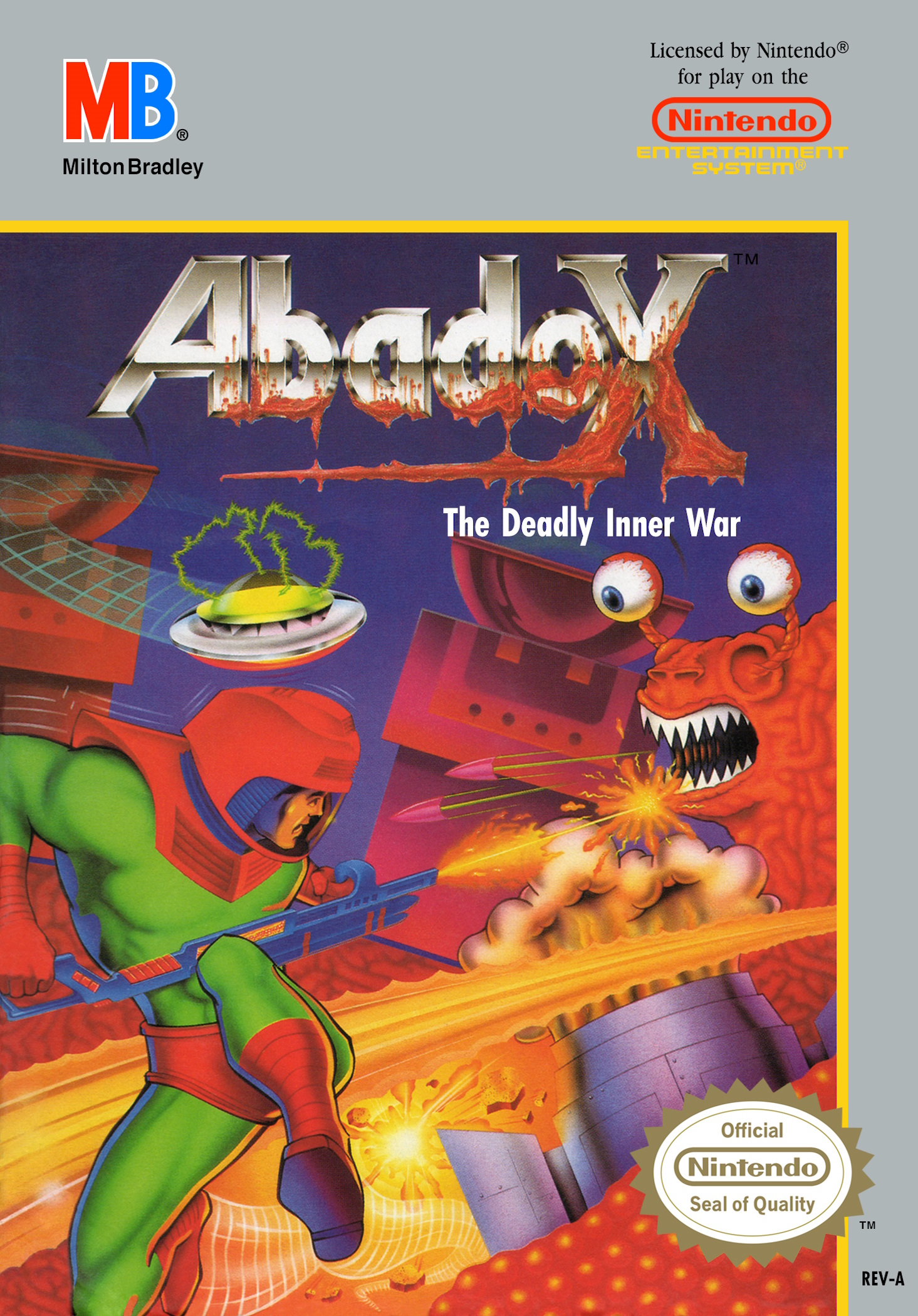 Abadox: The Deadly Inner War [NES]