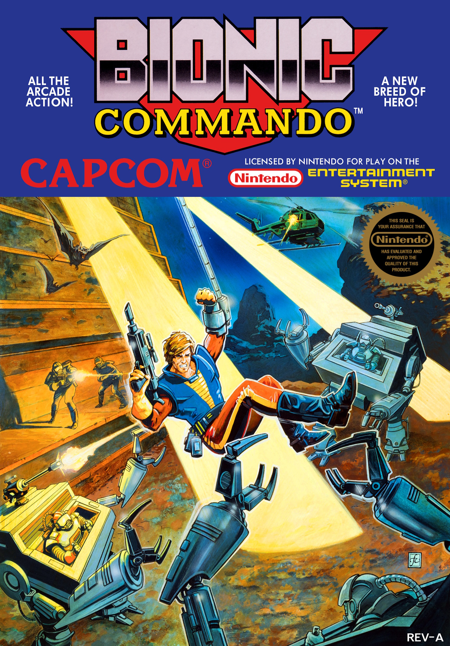 Bionic Commando: Hitler’s Revival [NES]