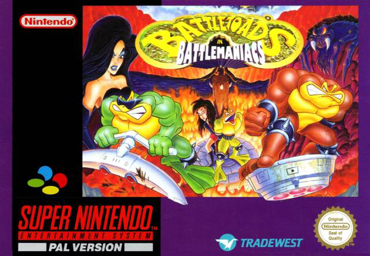 Battletoads in Battlemaniacs [SNES]