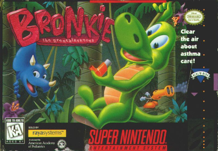 Bronkie the Bronchiasaurus [SNES]