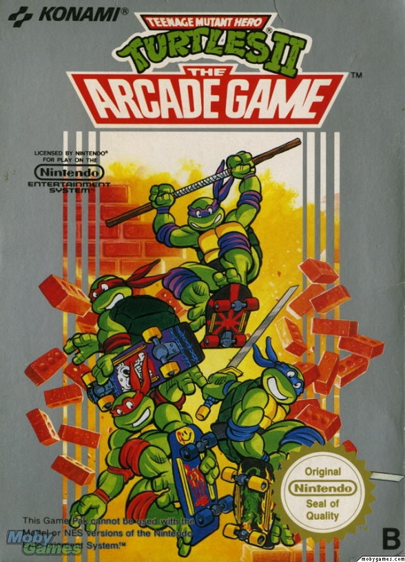 Teenage Mutant Ninja Turtles II: The Arcade Game [NES]
