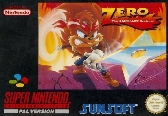 Zero the Kamikaze Squirrel [SNES]