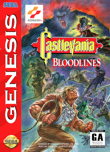 Castlevania: Bloodlines / The New Generation [SMD-GEN]