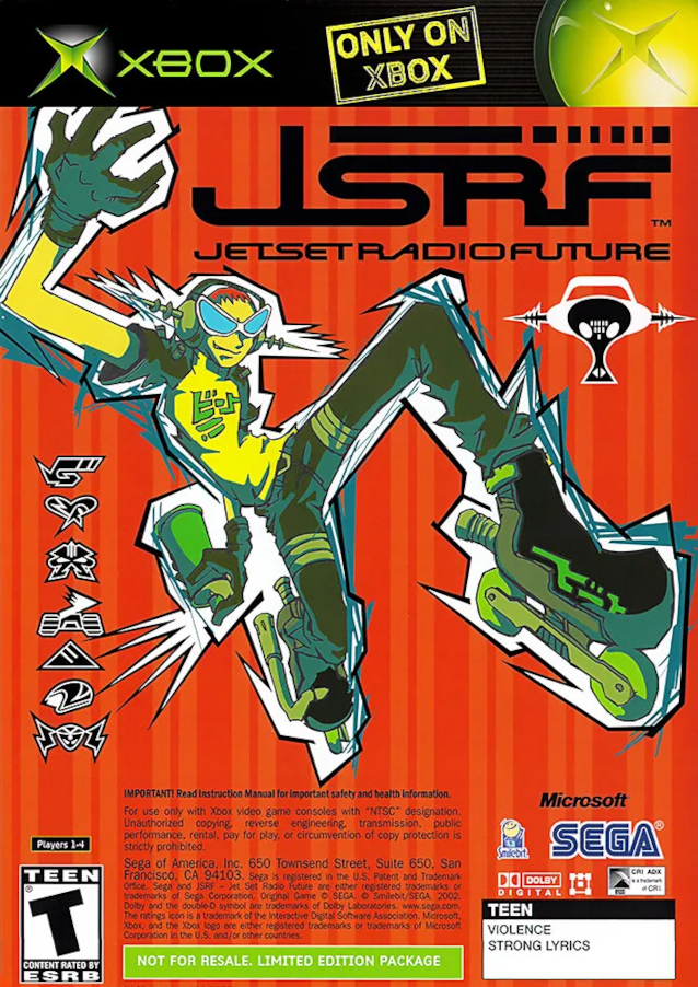 JSRF: Jet Set Radio Future [XBOX]