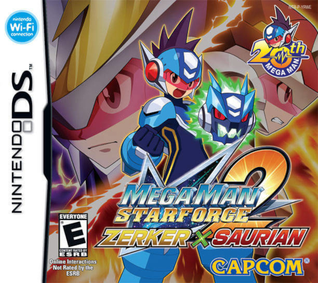 Mega Man Star Force 2: Zerker x Saurian [NDS]